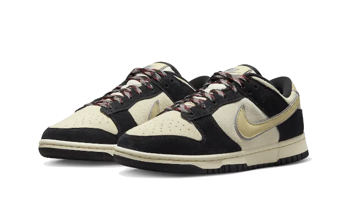 Nike Dunk Low LX Black Team Gold Modern Flair Durable Base