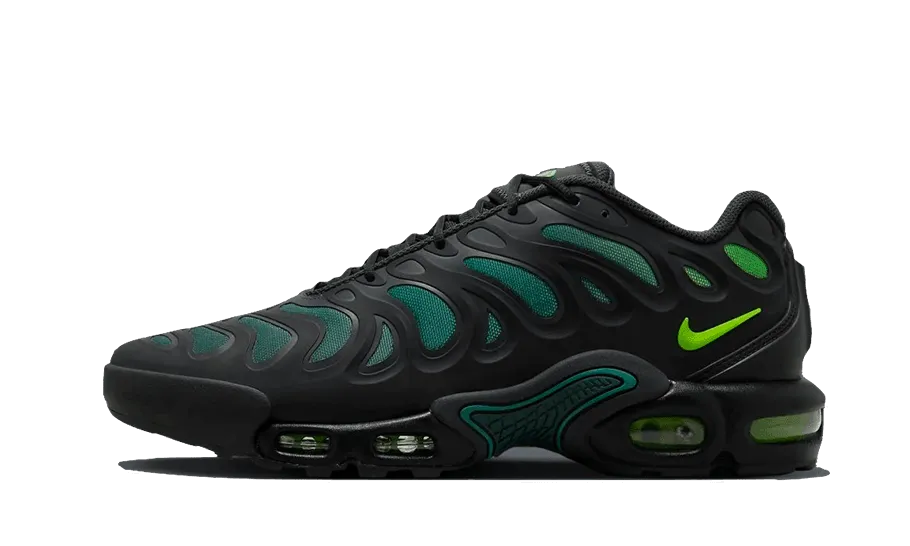 Phenomenal value all - terrain - feature shoes Air Max Plus Drift Black Volt