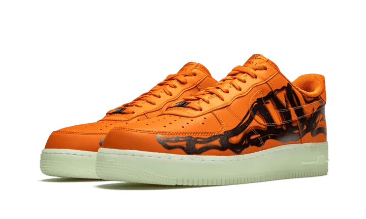 suitable for training programs Air Force 1 Low Orange Skeleton Halloween (2020)