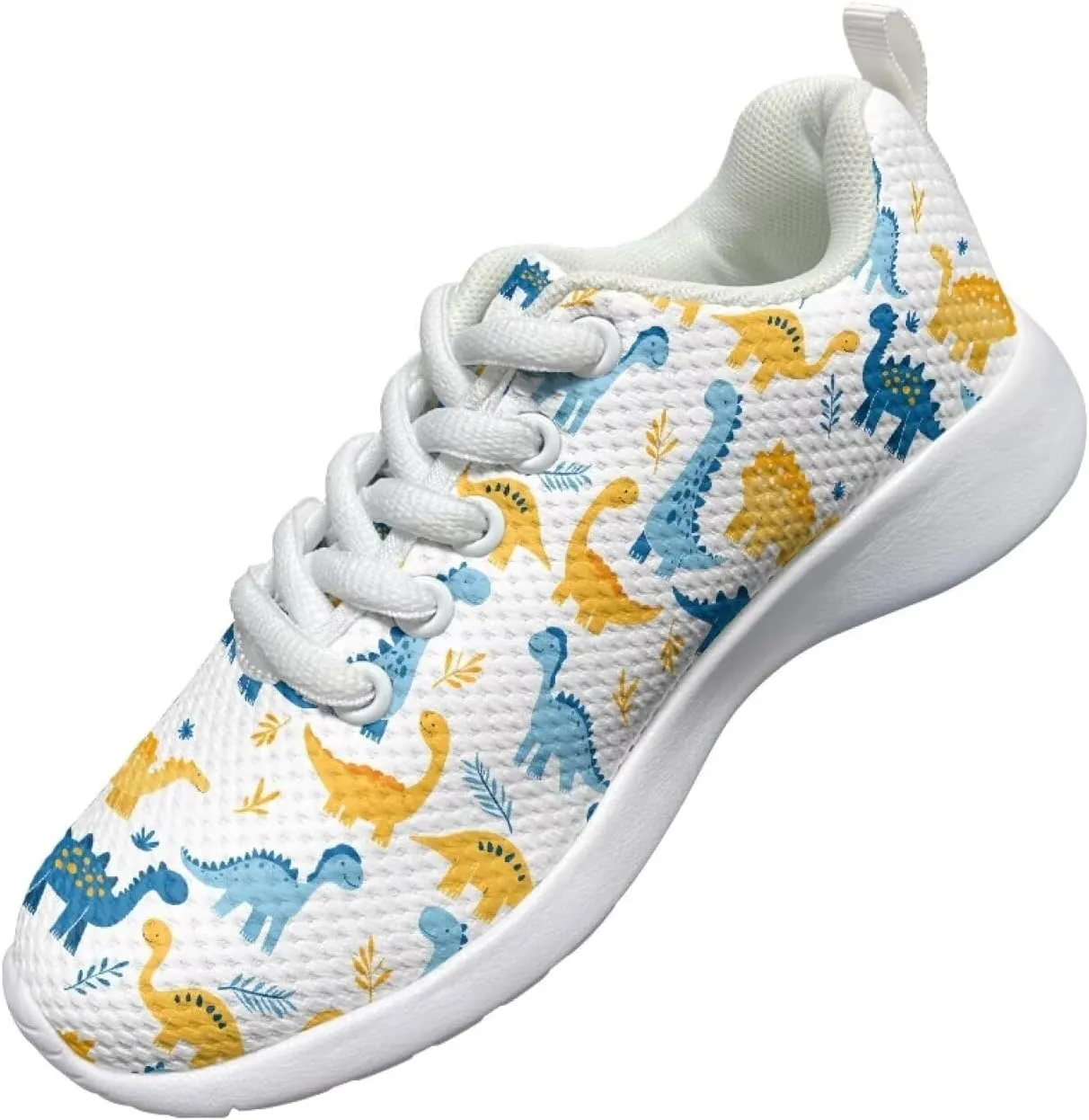 Running Shoes for Children Boys Girls Unisex Lightweight Athletic Tennis Gym Sneakers Breathable Sports Fitness Outdoor Indoor Shoes for Little Kid Size11.5-13/ Big Kids Size1-3