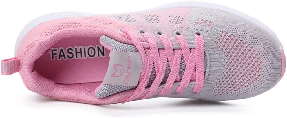 Running Shoes Women Sneakers Tennis Workout Walking Gym Lightweight Women's Tennis Shoes Orthopedic Loafers for Women with Arch Support Sneaker Mules for Women