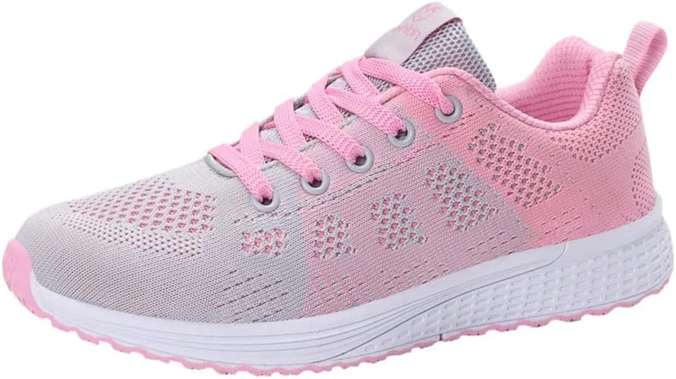 Running Shoes Women Sneakers Tennis Workout Walking Gym Lightweight Women's Tennis Shoes Orthopedic Loafers for Women with Arch Support Sneaker Mules for Women