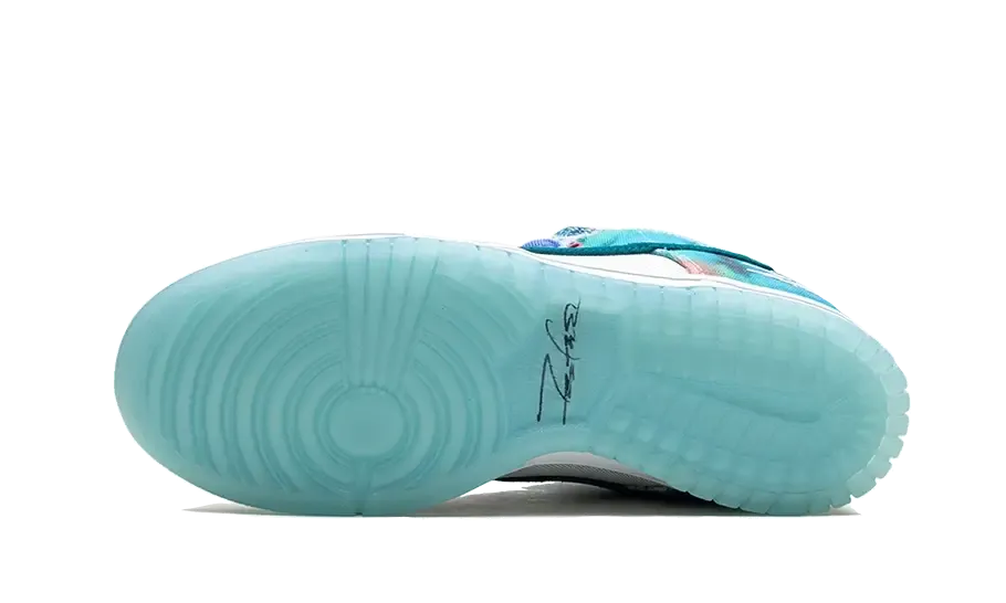 Comfort Insoles Twist Free Motion Nike SB Dunk Low Futura Laboratories Bleached Aqua