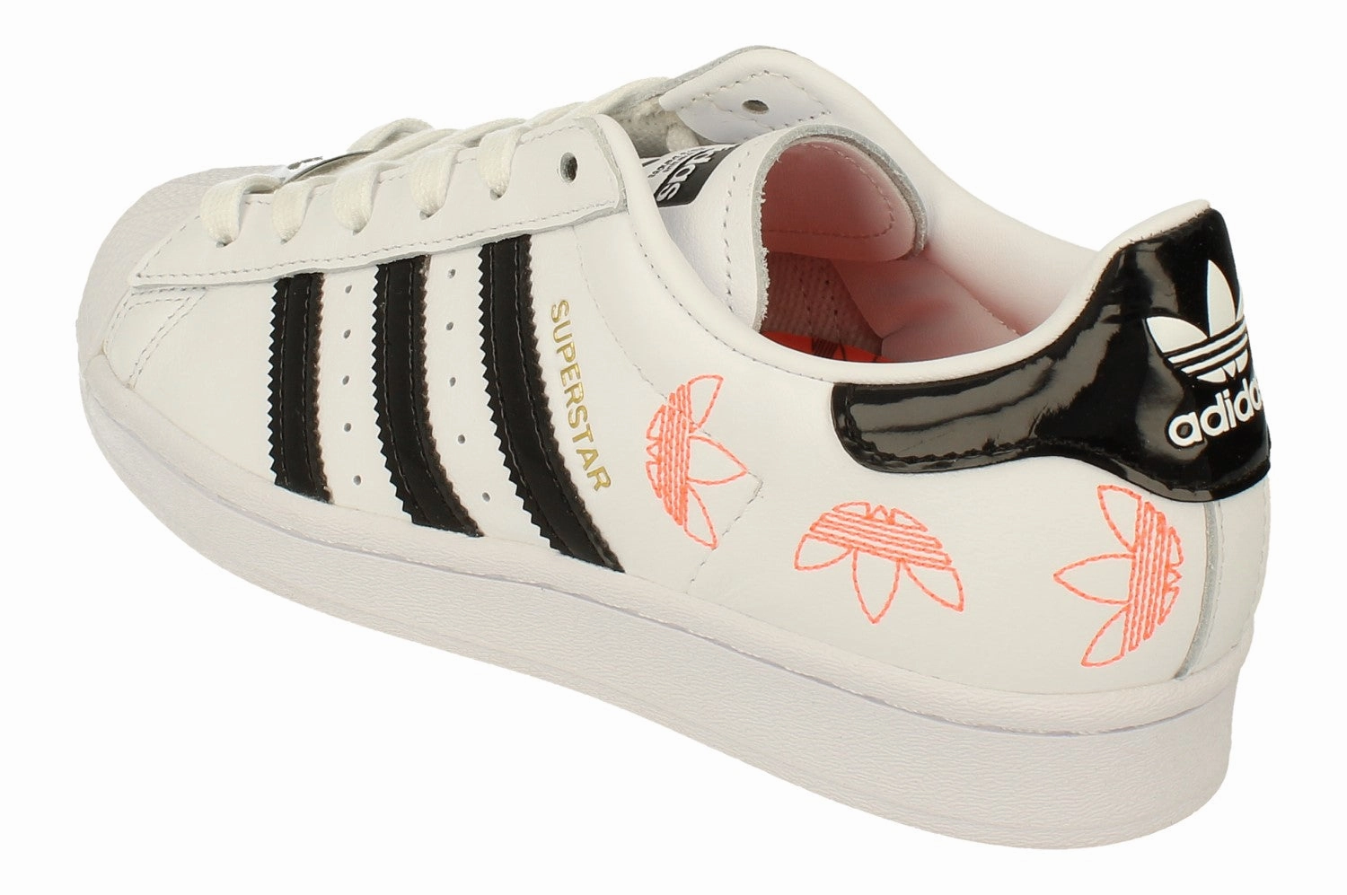 running on sand AntiFriction Adidas Originals Superstar Womens Trainers Sneakers FX2246