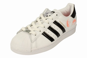 logo - rhinestoned shoes Adidas Originals Superstar Womens Trainers Sneakers FX2246