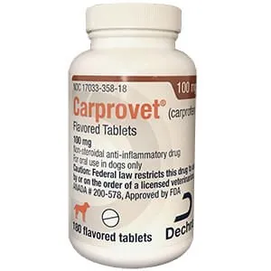 Rx Carprovet (Carprofen) Pain Relief for Dogs