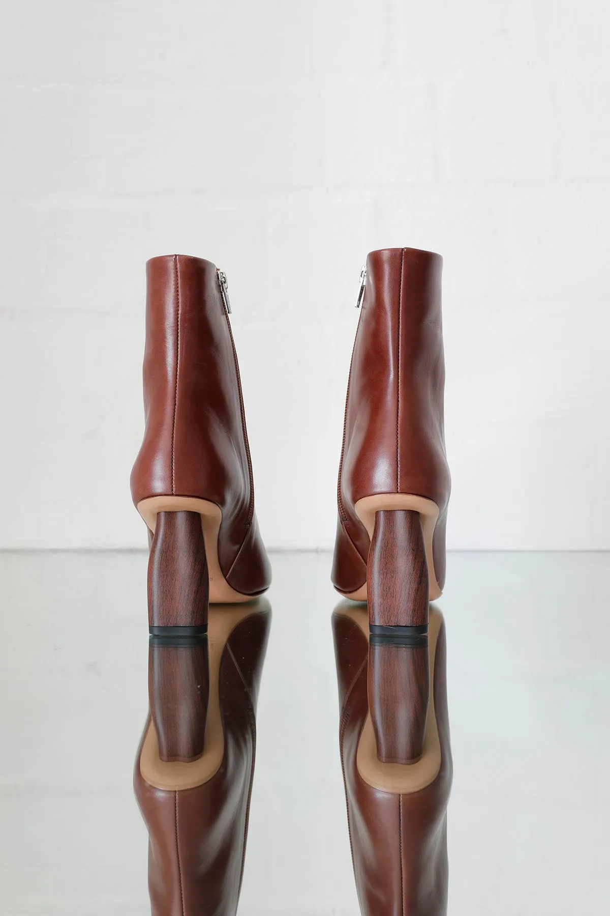 Sadie Boots Leather Chocolate