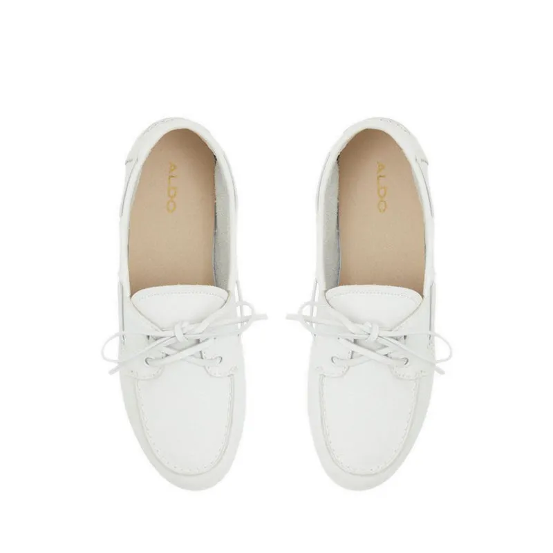 Sail Boat Shoe - White/Bone