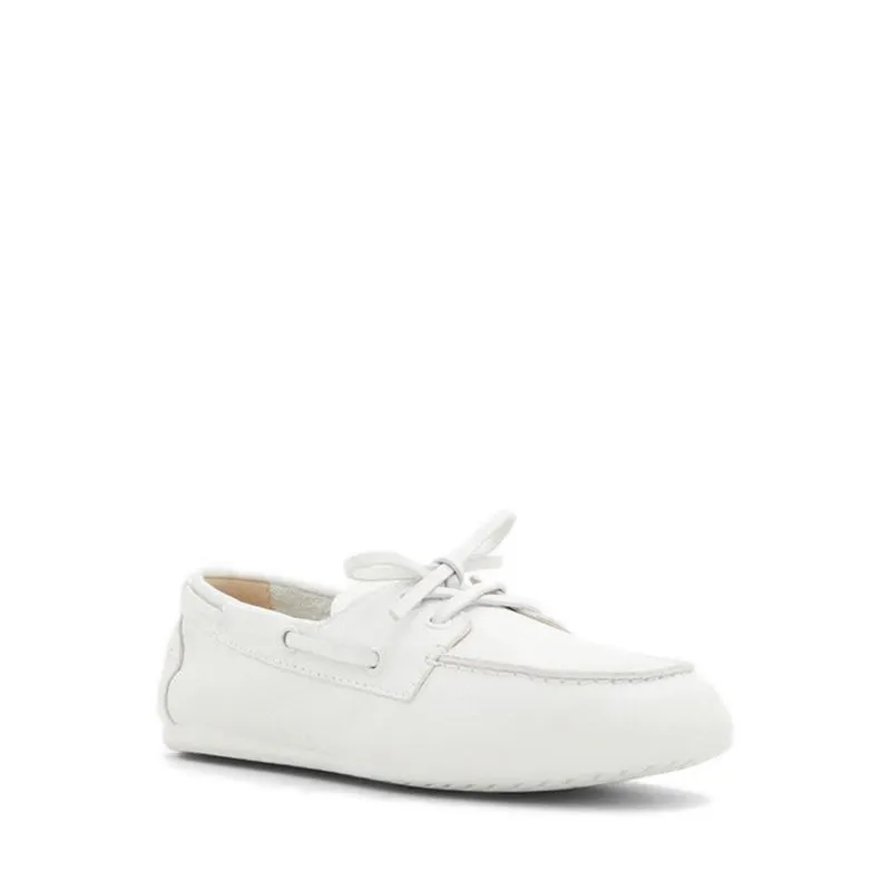 Sail Boat Shoe - White/Bone