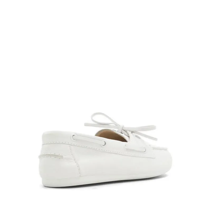Sail Boat Shoe - White/Bone