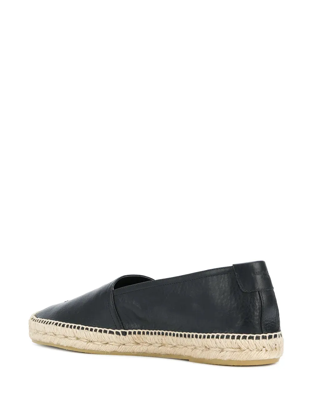 Saint Laurent Men's Embroidered Monogram Espadrilles
