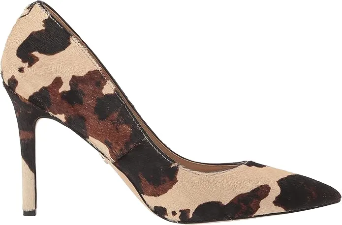 Sam Edelman Hazel Frontier Brown Multi Stiletto Heeled Dress Pointed Toe Pumps