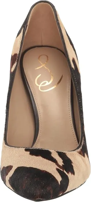 Sam Edelman Hazel Frontier Brown Multi Stiletto Heeled Dress Pointed Toe Pumps