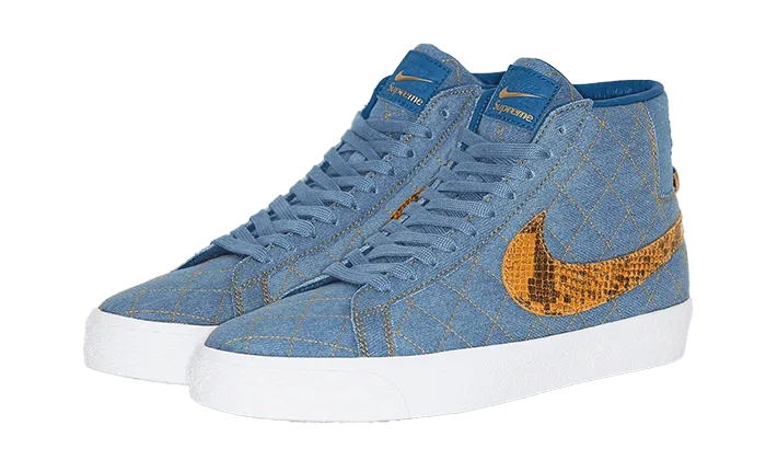 shoe length SB Blazer Supreme Industrial Blue
