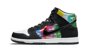 SB Dunk High TV Signal Shock absorbing midsole