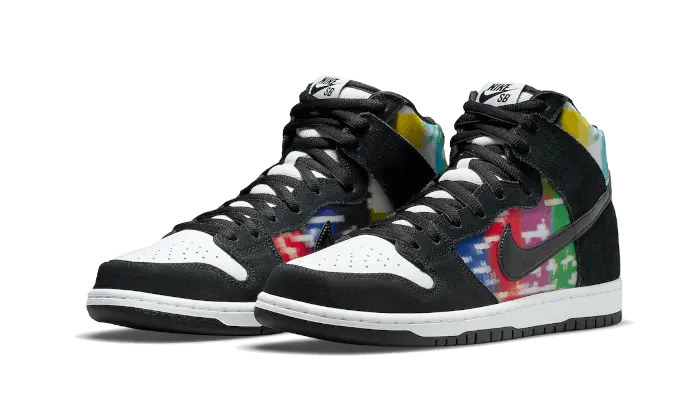 lightweight - upper shoes extraordinary - running SB Dunk High TV Signal