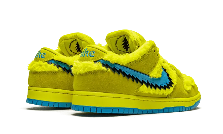 SB Dunk Low Grateful Dead Bears Yellow trail - runner
