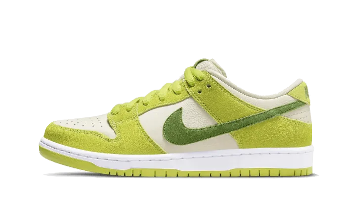 snow shoes SB Dunk Low Green Apple