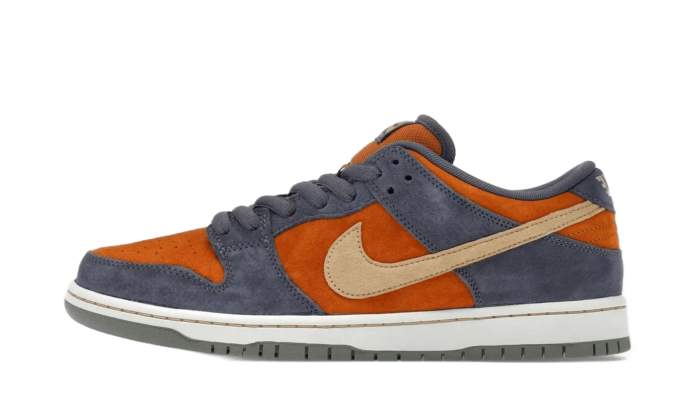 Rubber Composite SB Dunk Low Light Carbon Monarch
