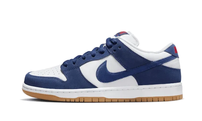Light - weight laces Soft Arch SB Dunk Low Los Angeles Dodgers