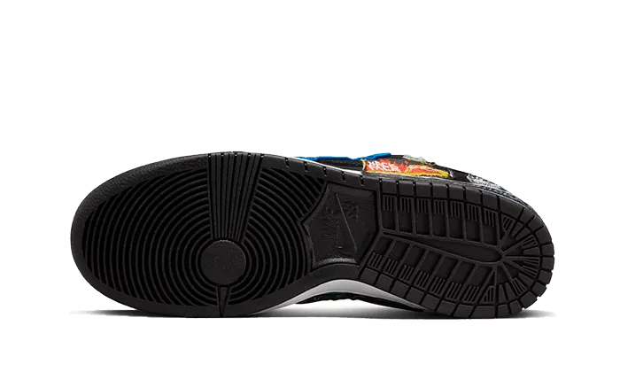 SB Dunk Low Neckface Performance Fit trail durability