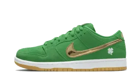 leather - upper - feature shoes Steady Pace SB Dunk Low Pro St. Patrick's Day (2022)