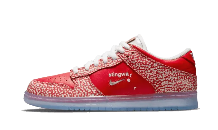 arch - supported shoes running for mental health SB Dunk Low Stingwater Magic Mushroom