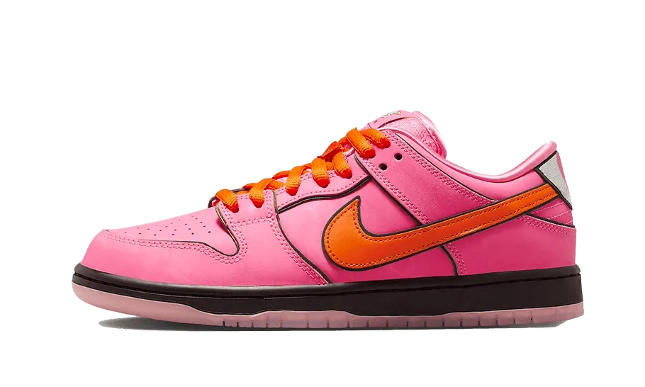 SB Dunk Low The Powerpuff Girls Blossom Leather Quality running with a maximalist style