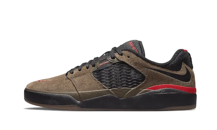 attention - to - detail multi - colored shoes SB Ishod Wair Light Olive Black