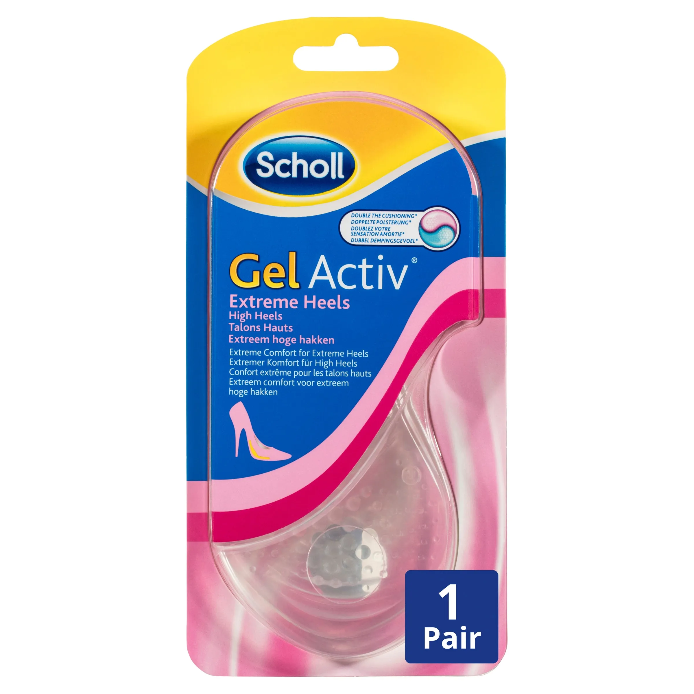 Scholl GelActiv Female Insoles for High Heels