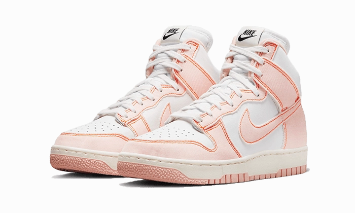 Nike Dunk High 1985 Arctic Orange ventilation channels
