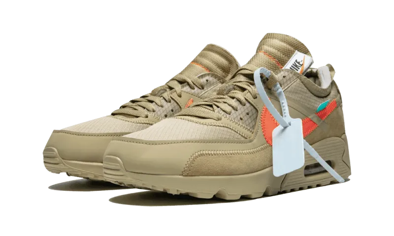 Minimal Build Wide Fit Option Nike Air Max 90 Off-White Desert Ore