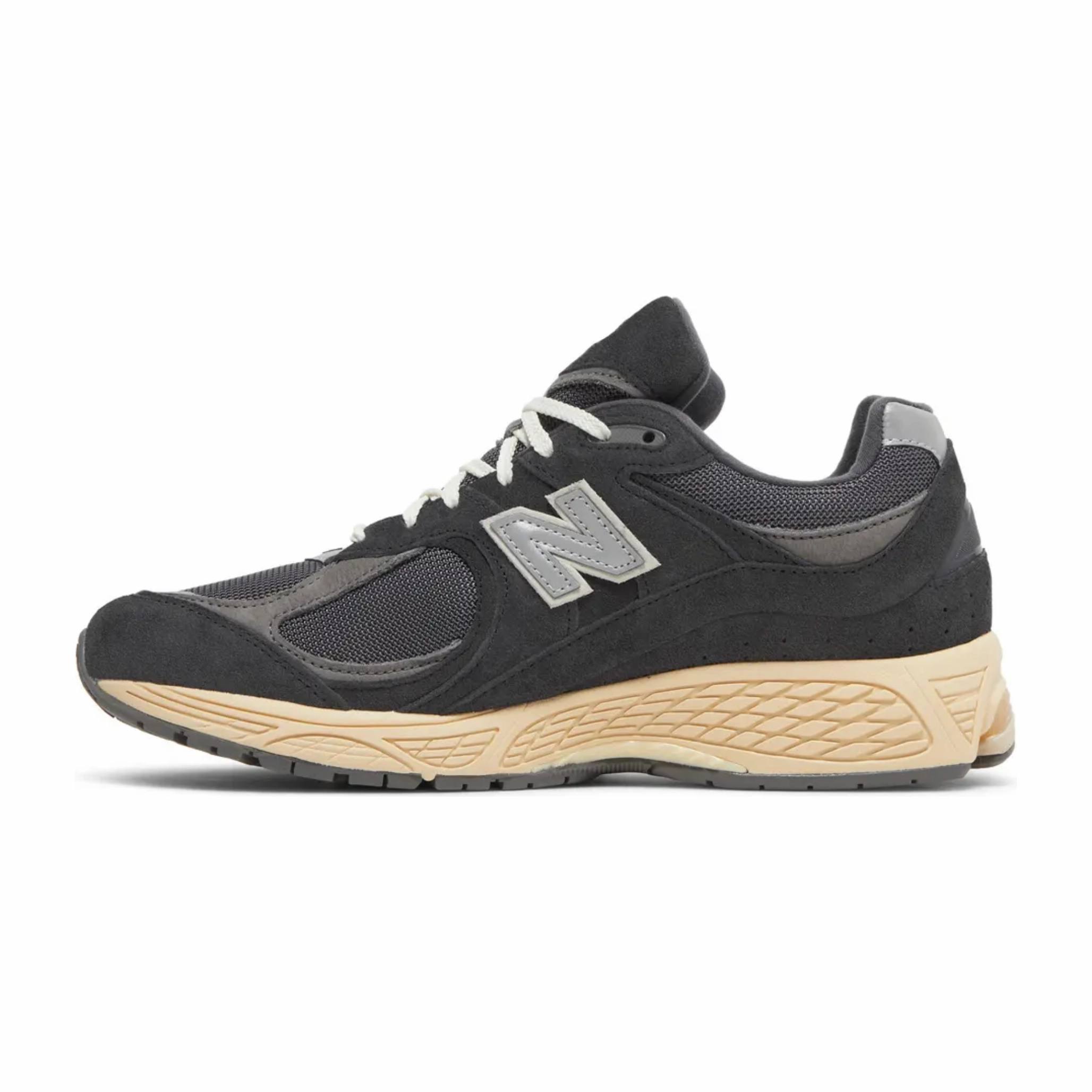 New Balance 2002R Black Dark Grey Non Toxic Components