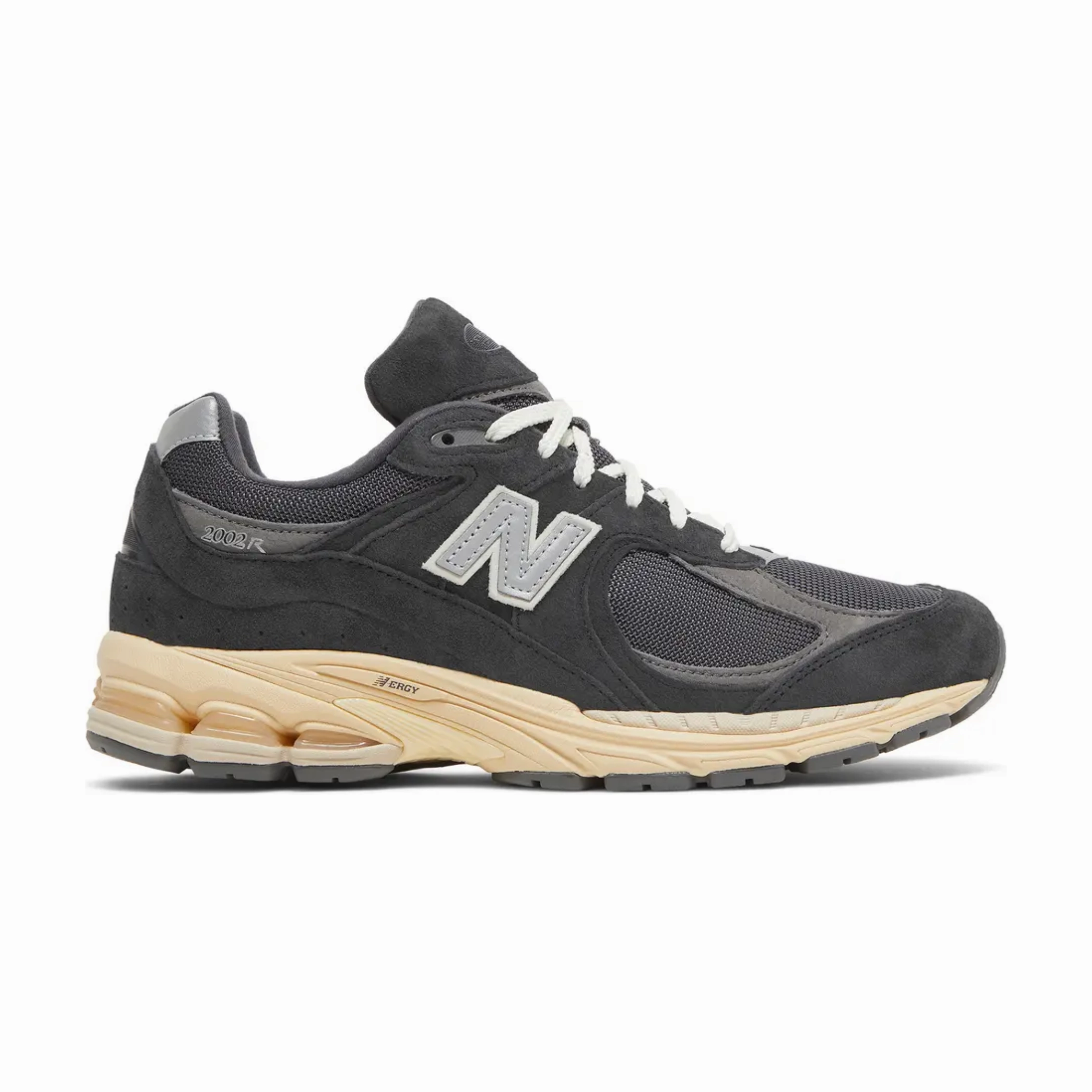 Refined chic All-weather shock absorption New Balance 2002R Black Dark Grey