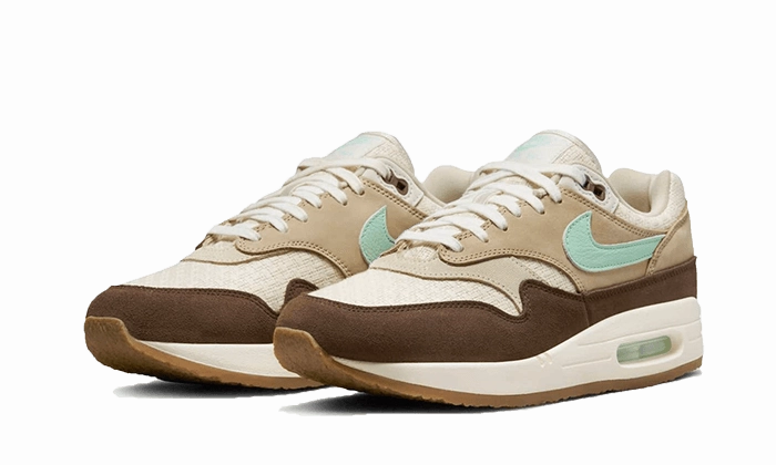 Nike Air Max 1 Crepe Hemp Motion Control Arch Ergonomic Heel Cup Design