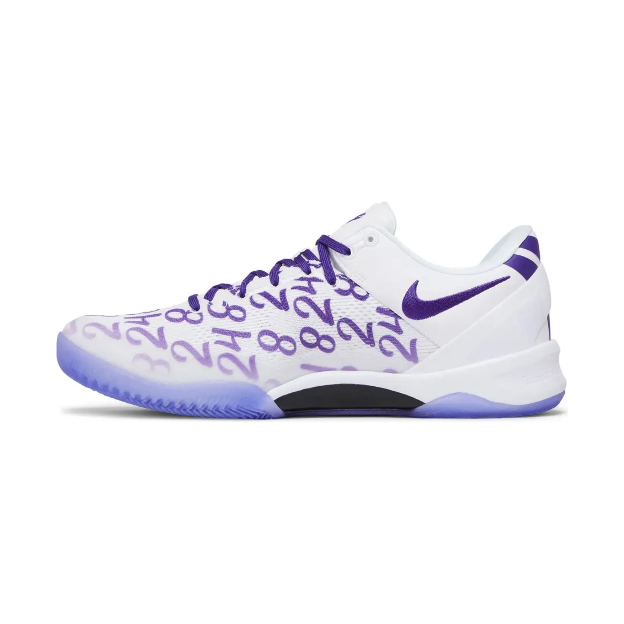 padded - tongue running option modern shoes Nike Kobe 8 Protro Court Purple
