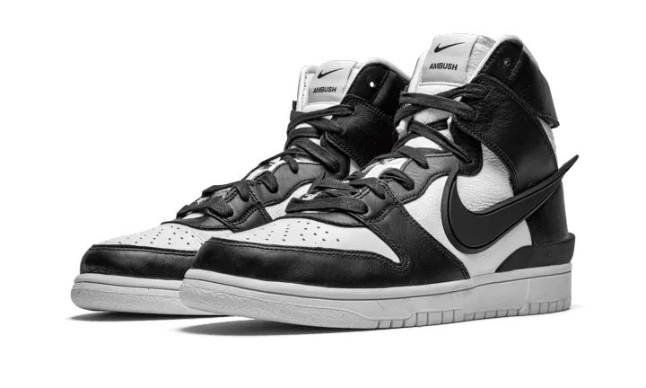 Dunk High Ambush Black White Flexible Material