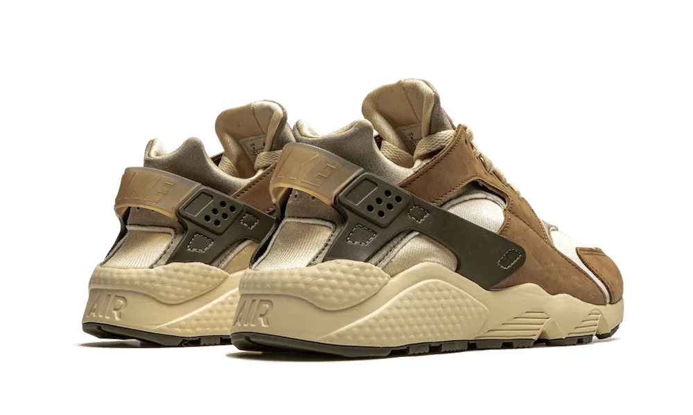 Stussy Air Huarache Desert Oak heel - cup insole shoes Established