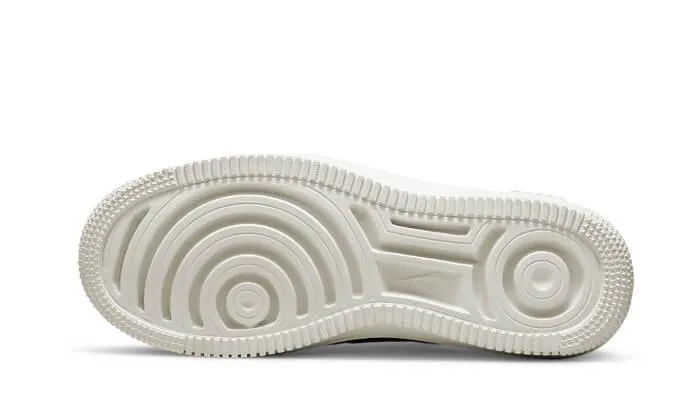 Air Force 1 Low Platform Summit White Metallic Silver running on an indoor track shoes occasional - running option shoes