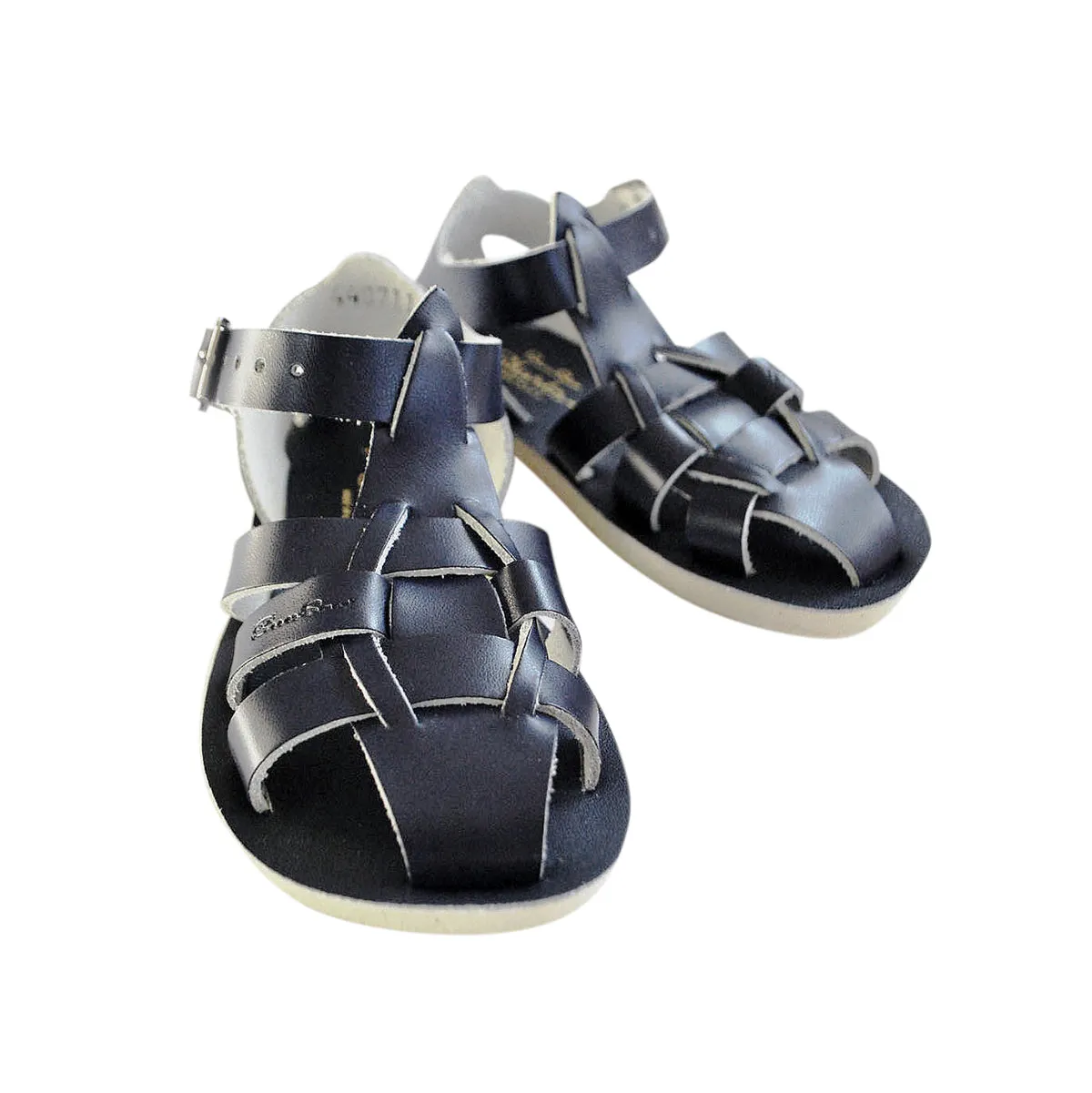 Shark Sandals in Navy by Salt-Water