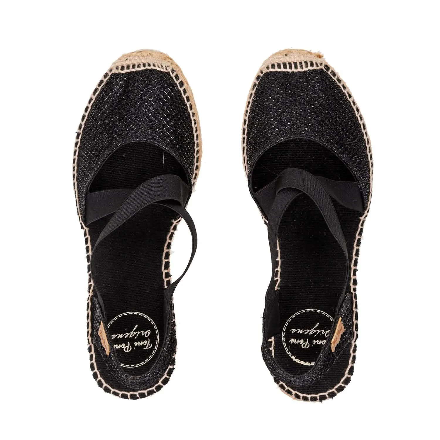 Shimmery Wedge Espadrille for Women - Saba-S