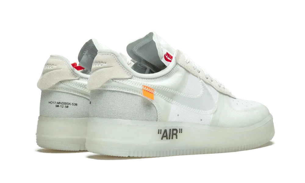 Air Force 1 Low Off-White "The Ten" moisture - wicking tops Slip   On