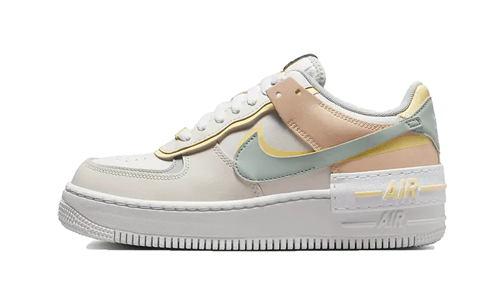 cushioning - shoes Air Force 1 Low Shadow Sail Light Silver Citron Tint