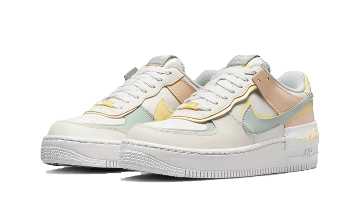 Air Force 1 Low Shadow Sail Light Silver Citron Tint right - foot ultramarathons