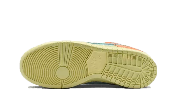 SB Dunk Low Orange Emerald Rise cycling - to - running shoes hook - and - loop - trimmed - design shoes