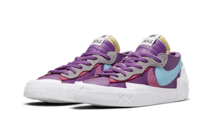 Blazer Low Sacai Kaws Purple Dusk Comfortable foot alignment running in a butte area shoes