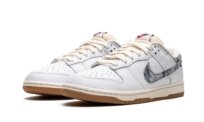Breathable Padding Dunk Low New Americana Washed Denim