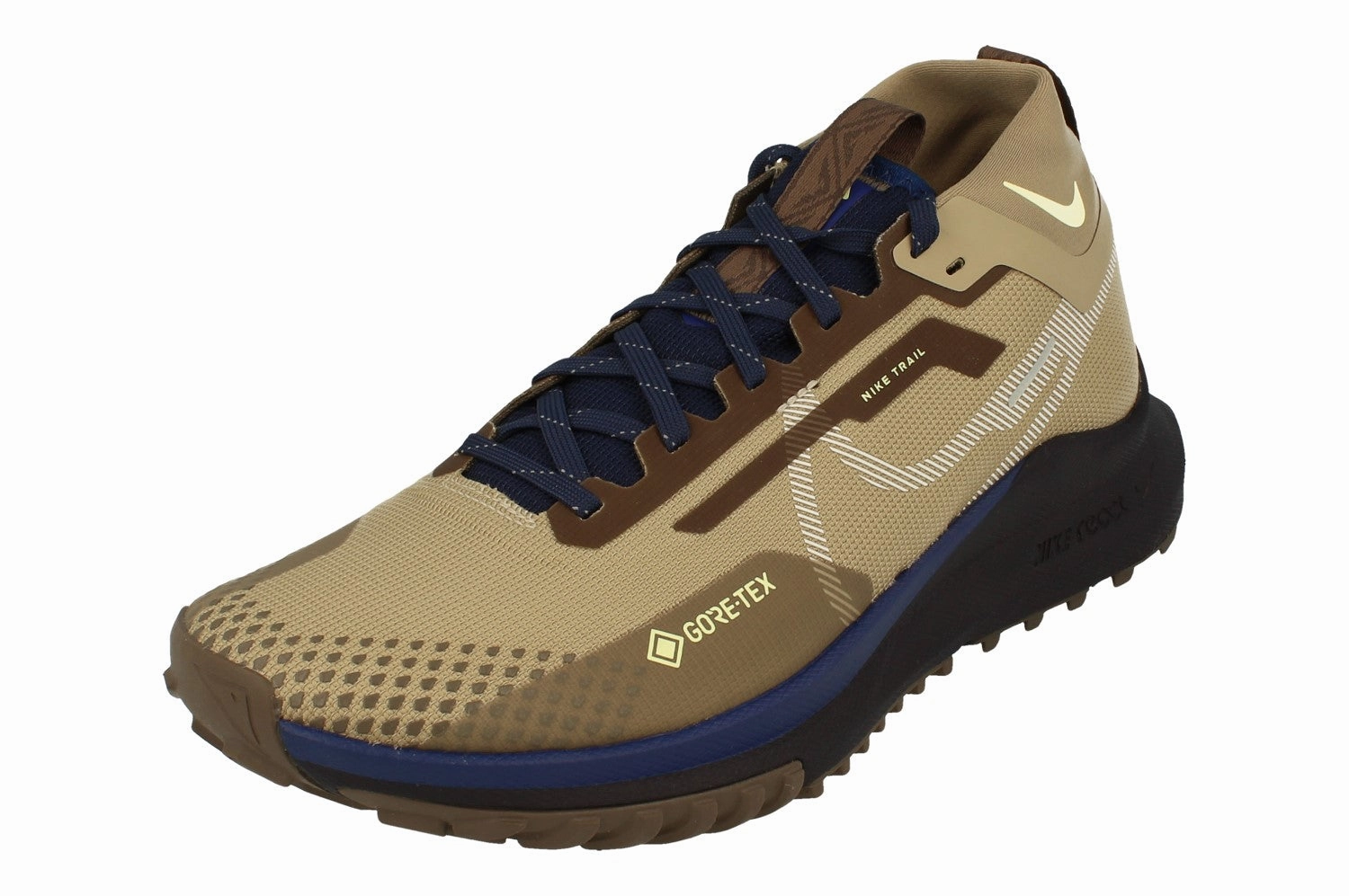 Nike React Pegasus Trail 4 GTX Su Mens Trainers FD5841 200 Breathable Edge Air Cushioned Sole