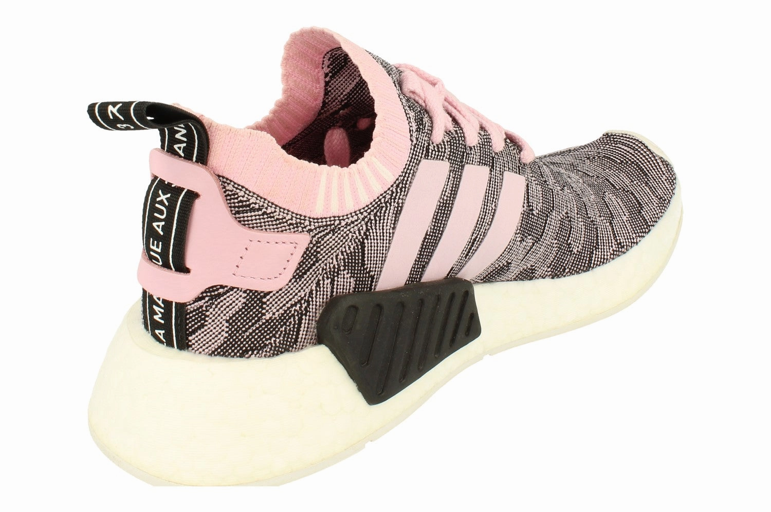 Adidas Originals Nmd_R2 Pk Womens Sneakers  BY9521 BlownRubberOutsole running in the humidity shoes