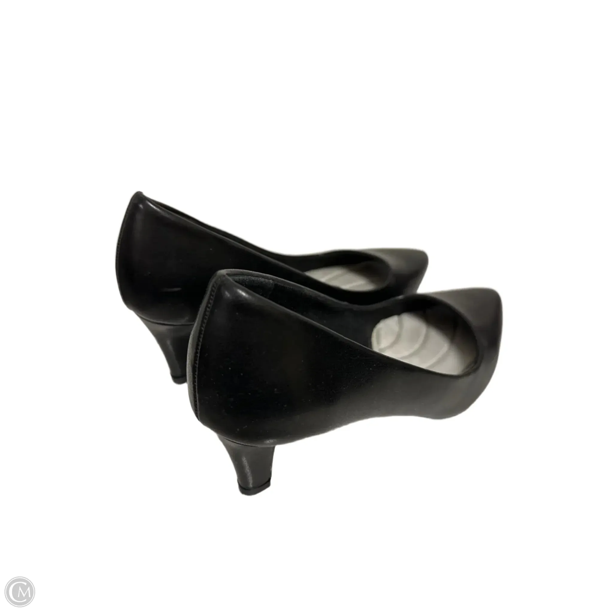 Shoes Heels Kitten By Easy Street In Black, Size: 8
